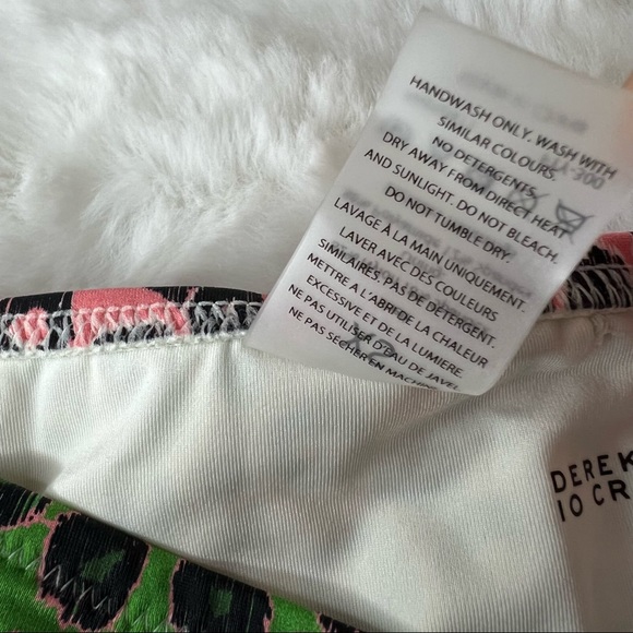 NEW DEREK LAM 10 Crosby bikini bottom Size XS U-wire Leopard design - Picture 5 of 14